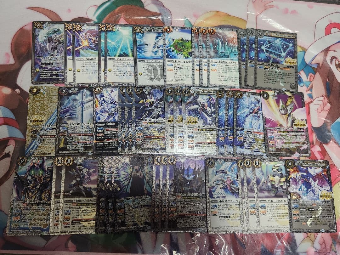 バトルスピリッツ　デッキ　月光龍ストライクジークヴルム　銀契約　一部シークレット