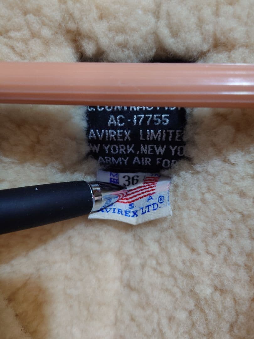 AVIREX　B3 ボアジャケット