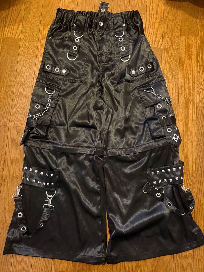 REFLEM【レフレム】2WAYワイドボンテージカーゴパンツ