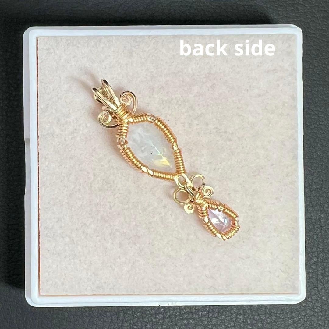 【for Kaya様】天然石　ピンクタンザナイト＆レインボームーンストーン