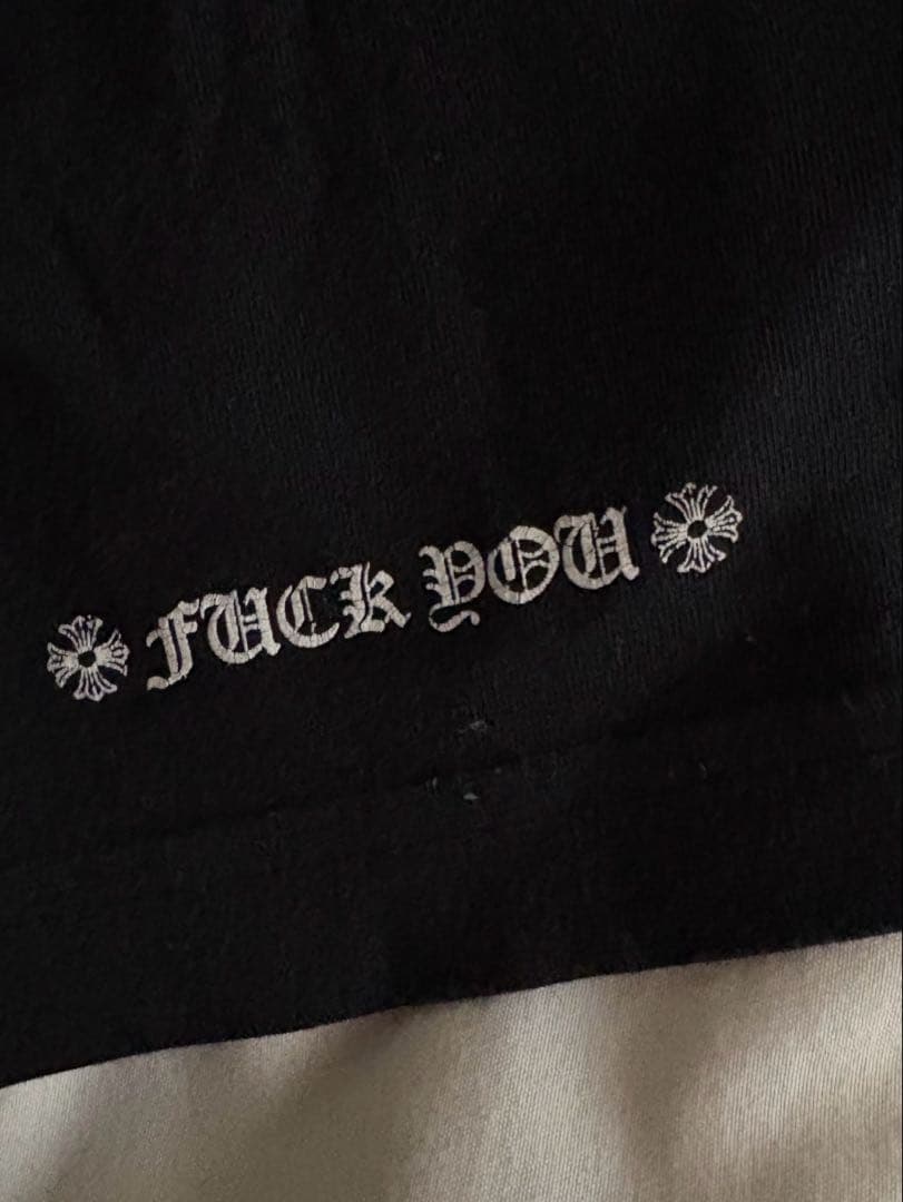 chrome hearts scroll label ロンt スクロールラベル