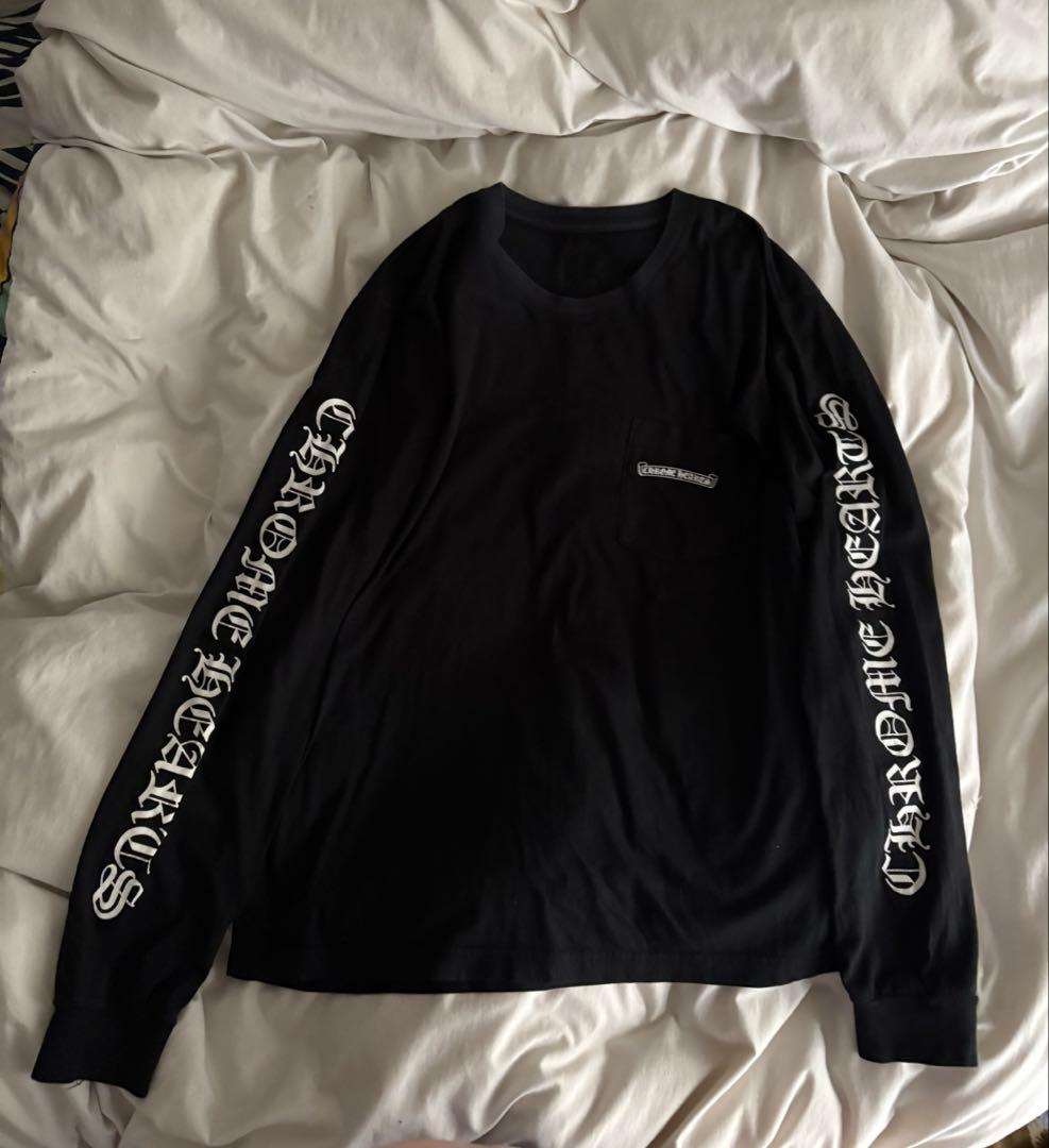 chrome hearts scroll label ロンt スクロールラベル