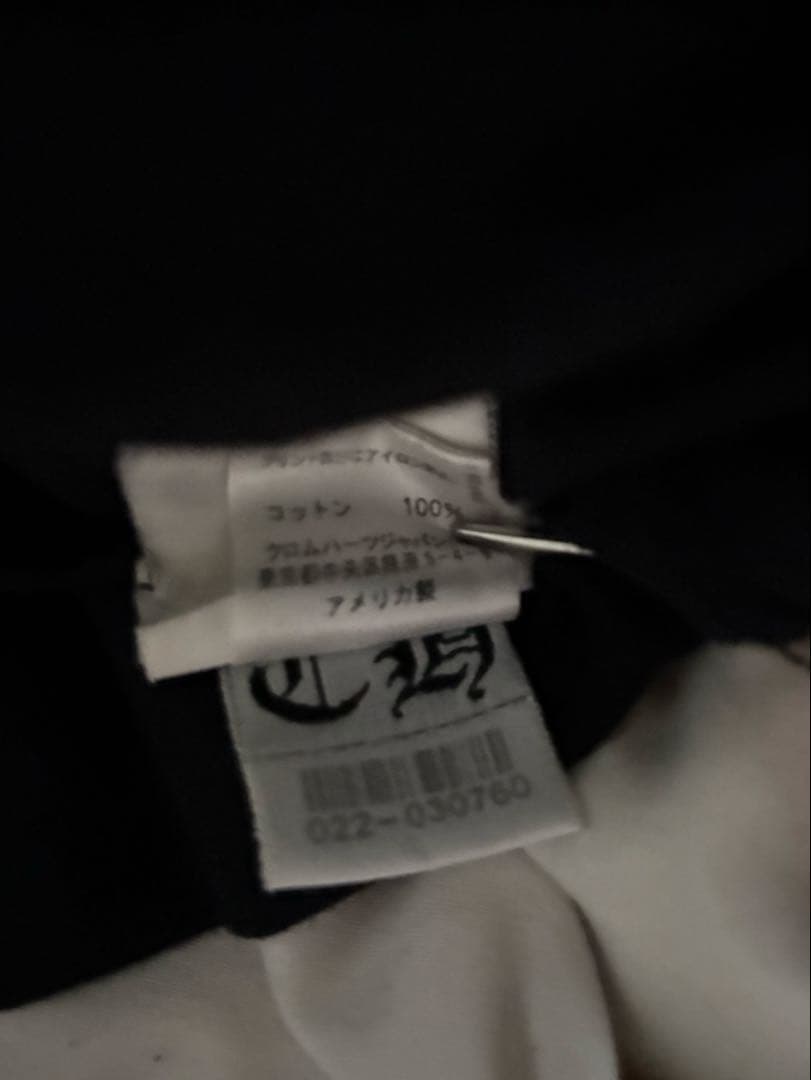 chrome hearts scroll label ロンt スクロールラベル