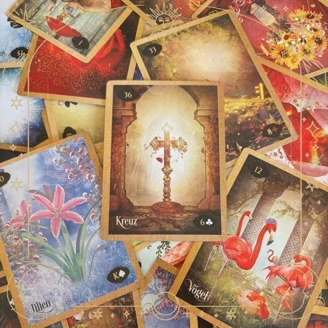 【正規品ルノルマンカード】神秘的な世界観の美麗カード✨海外人気✨魔法のルノルマン