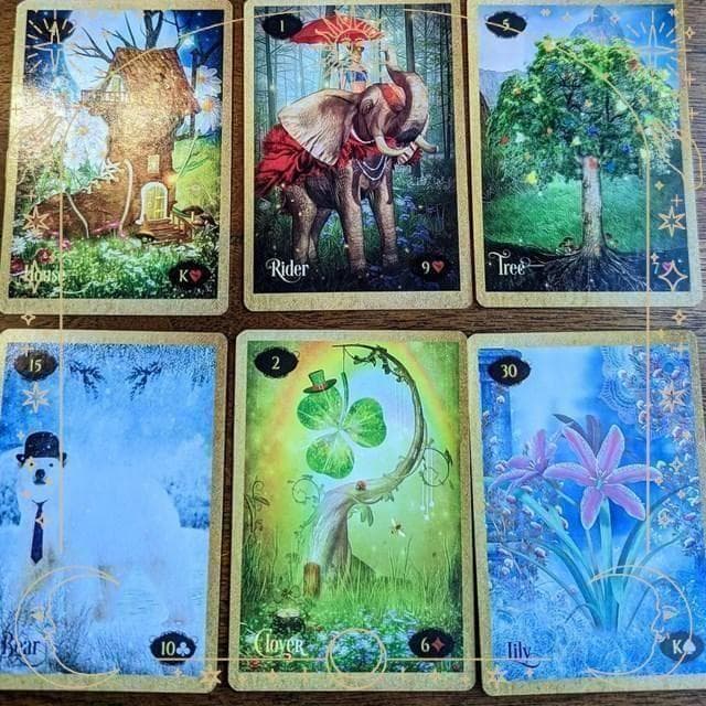 【正規品ルノルマンカード】神秘的な世界観の美麗カード✨海外人気✨魔法のルノルマン