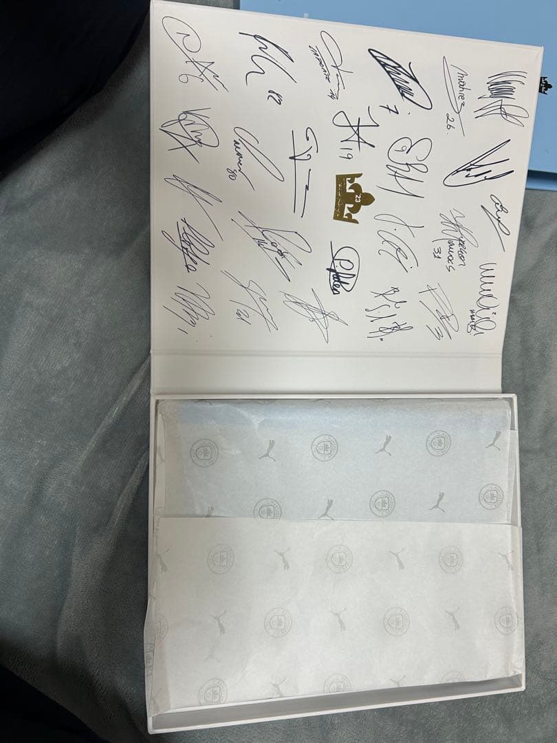 Manchester City トレブル記念ユニ