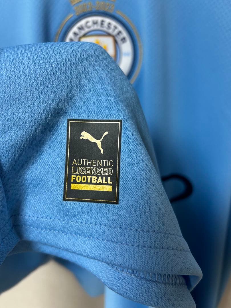 Manchester City トレブル記念ユニ