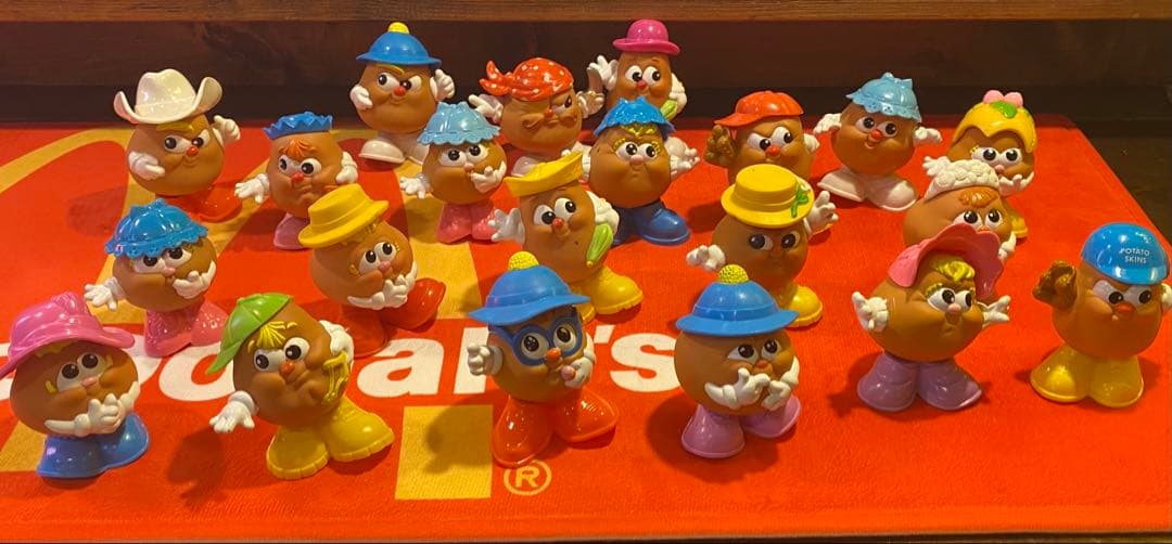 才谷梅太郎 ヴィンテージ　ポテトヘッドキッズ21体＋1体　マクドナルド