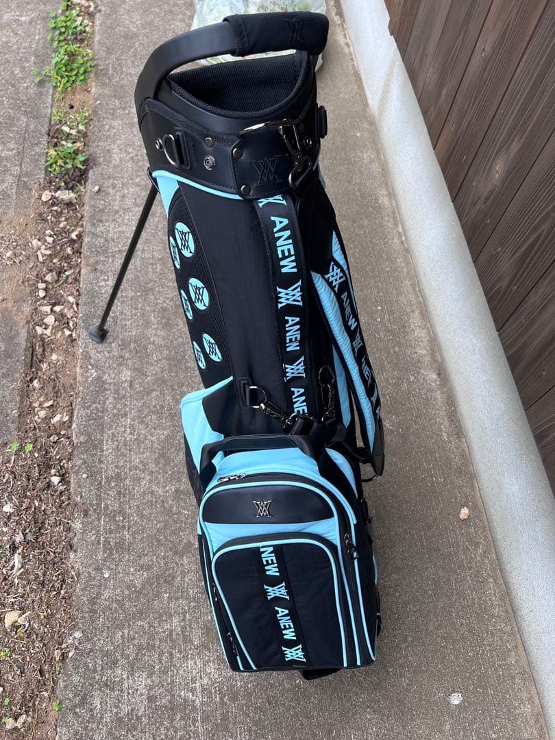 ANEW GOLF アニューゴルフ　キャディバッグ　　スタンド式　　ブルー