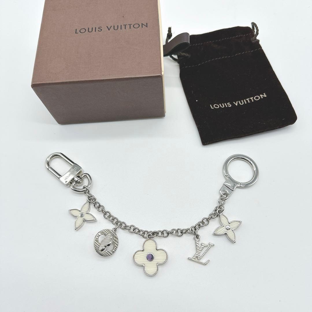 美品★LOUIS VUITTON ビジューサックシェンヌ　 フルールドゥ★C25
