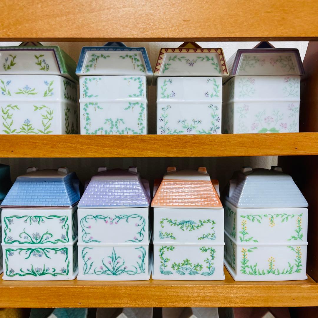 The Lenox Spice Village 24個セット 収納棚付