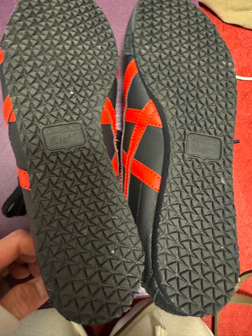 Onitsuka Tiger スニーカー 黒/赤