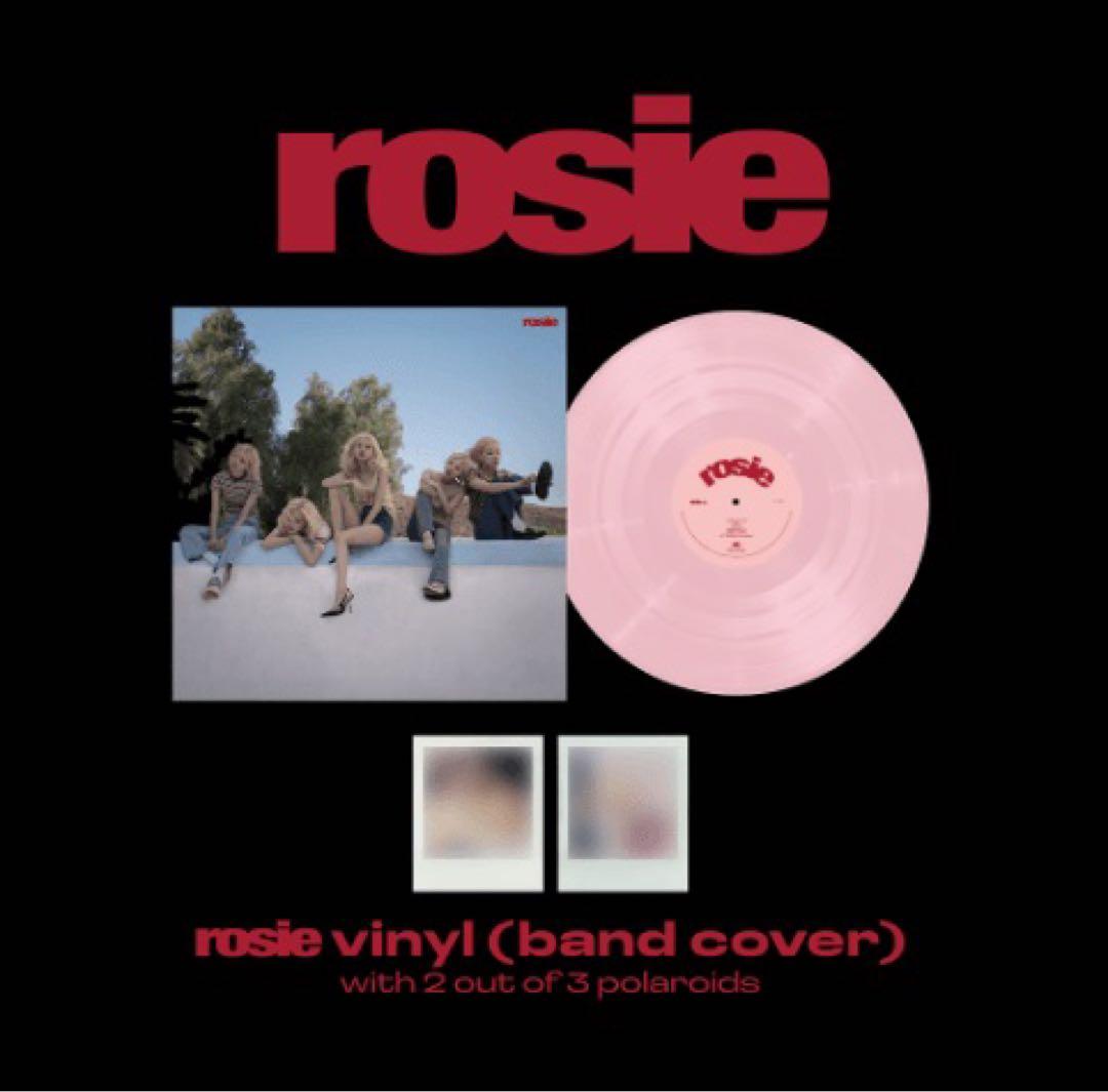 【新品未開封】BLACKPINK ロゼ rosie vinyl LP　Band