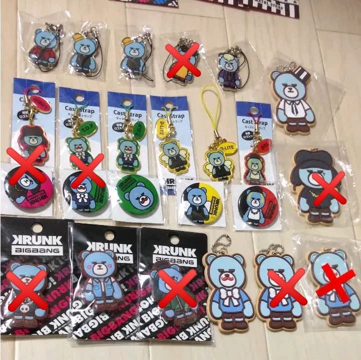 BIGBANG   缶バッチチャームいろいろ
