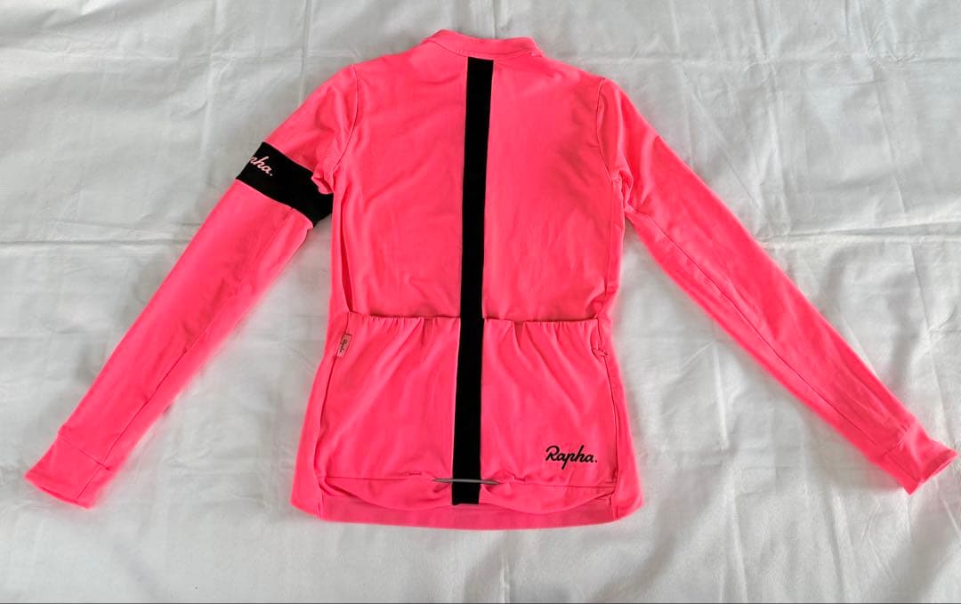 「美品」Rapha レディース長袖 サイクルジャージ