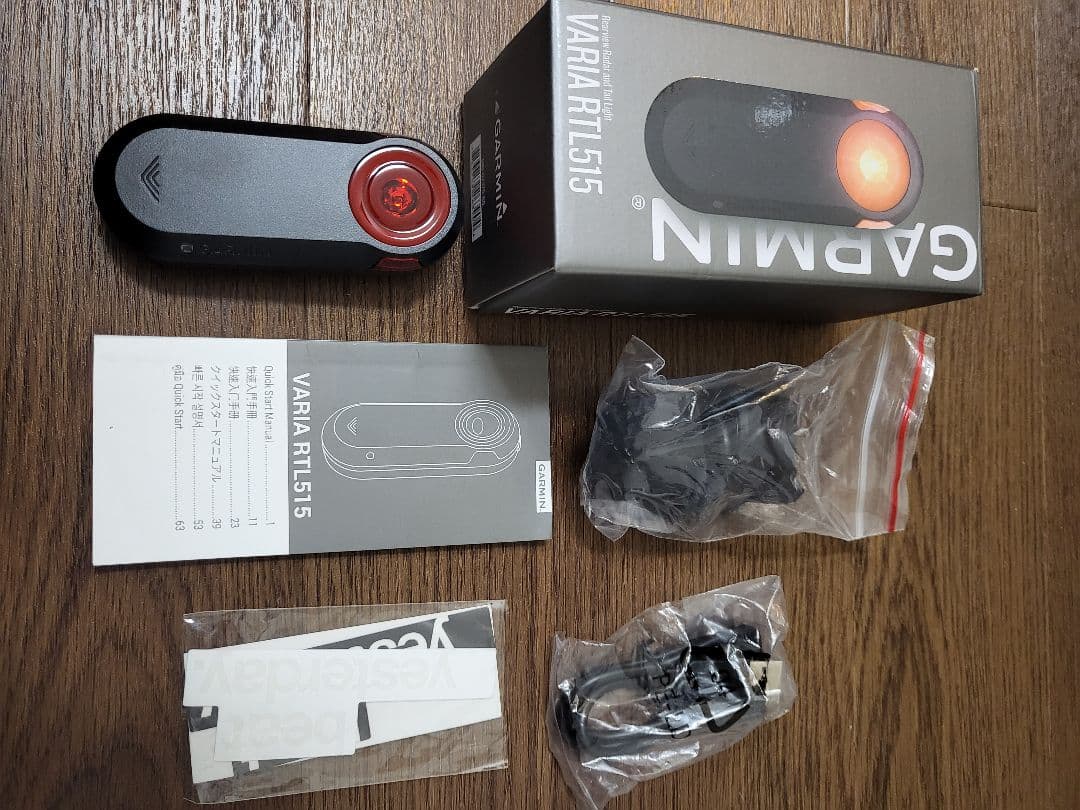 【美品】ガーミン garmin varia RTL515 リアビューレーダー