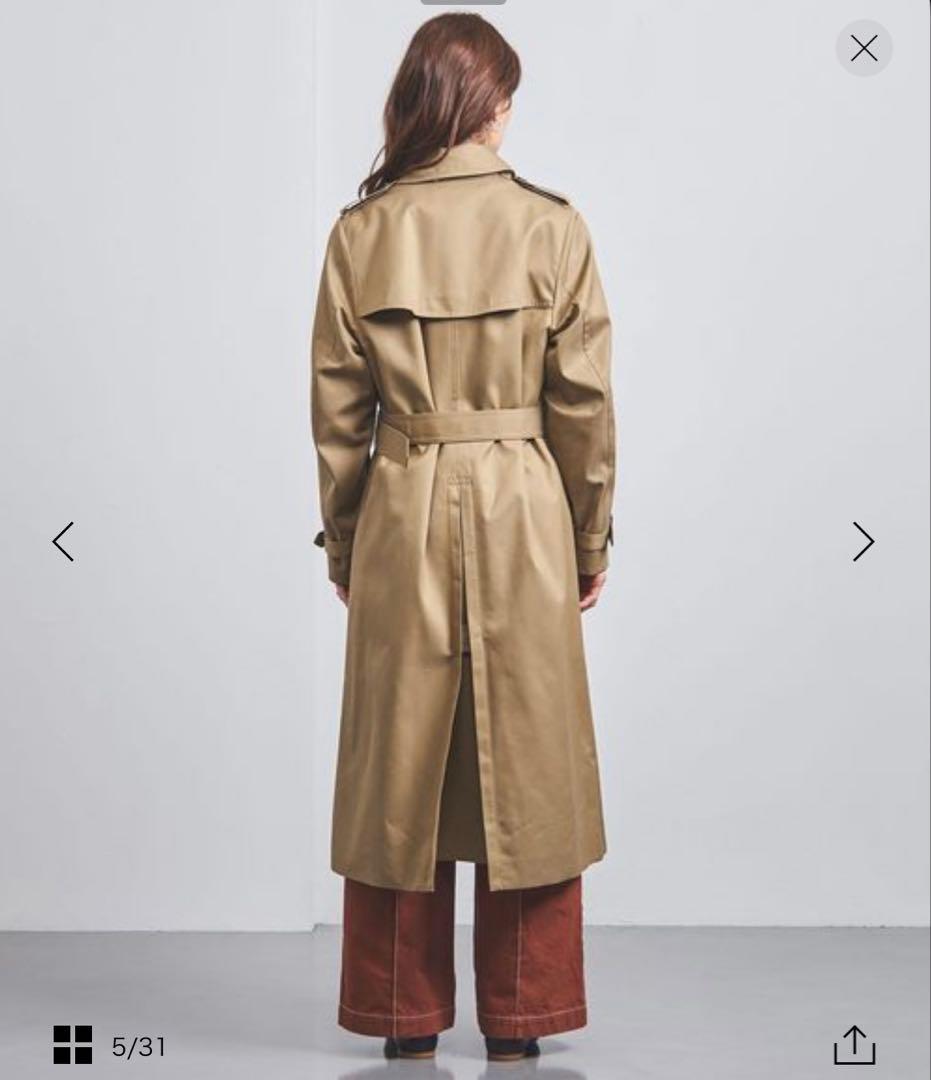 【美品】HYKE レギュラートレンチコート　サイズ2 ライナー付