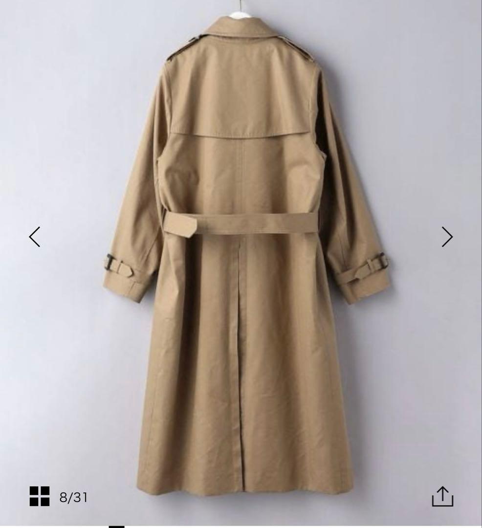 【美品】HYKE レギュラートレンチコート　サイズ2 ライナー付