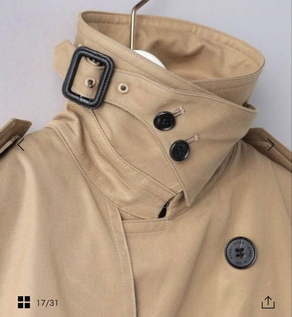 【美品】HYKE レギュラートレンチコート　サイズ2 ライナー付