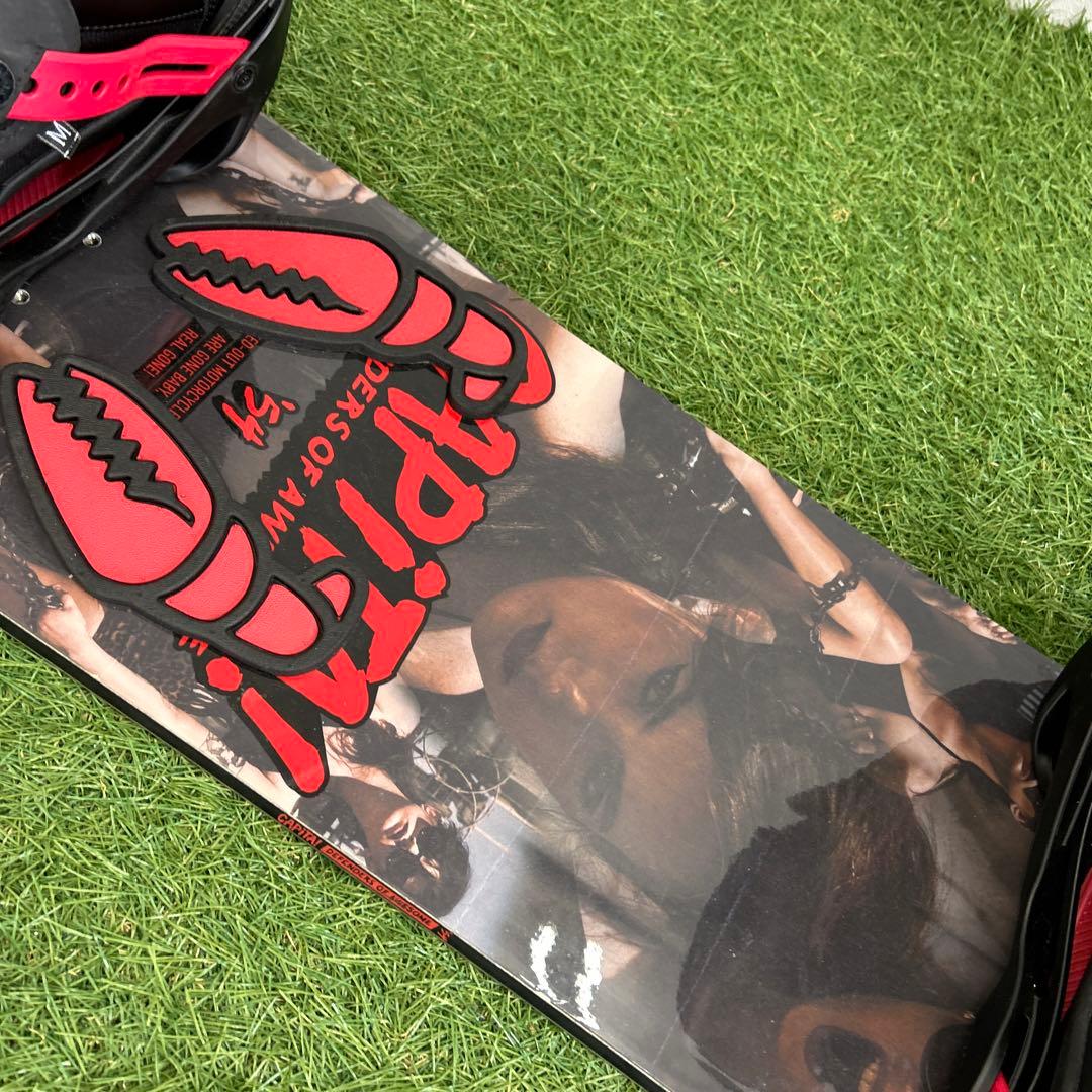 S627 CAPITA 154cm メンズスノーボードセット