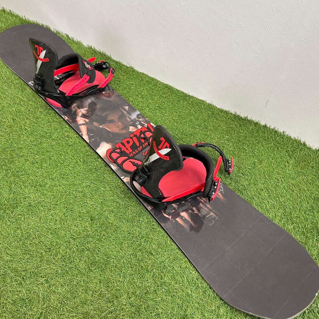 S627 CAPITA 154cm メンズスノーボードセット