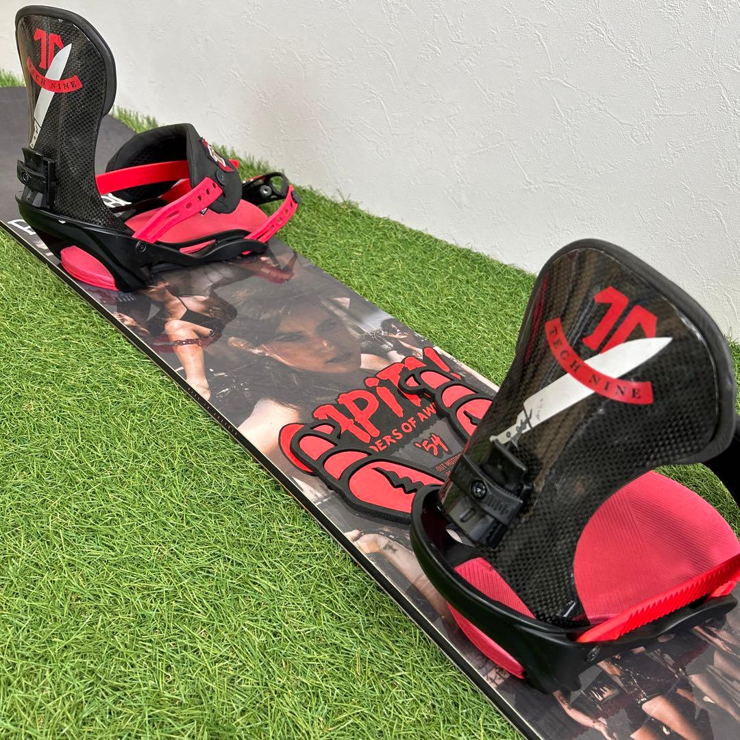 S627 CAPITA 154cm メンズスノーボードセット