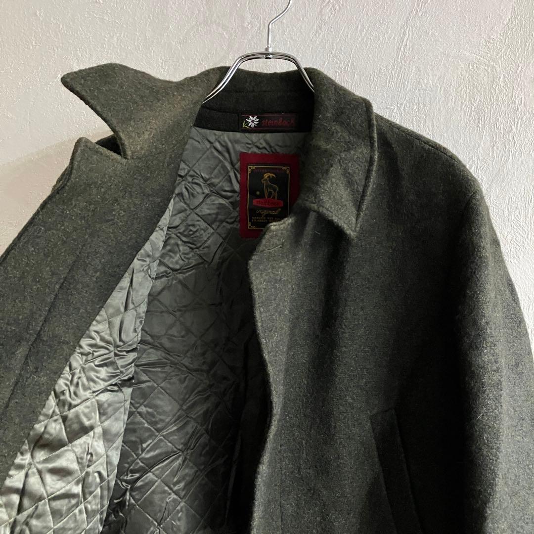 美品 Steinbock 包みぼたん ローデンジャケット コート