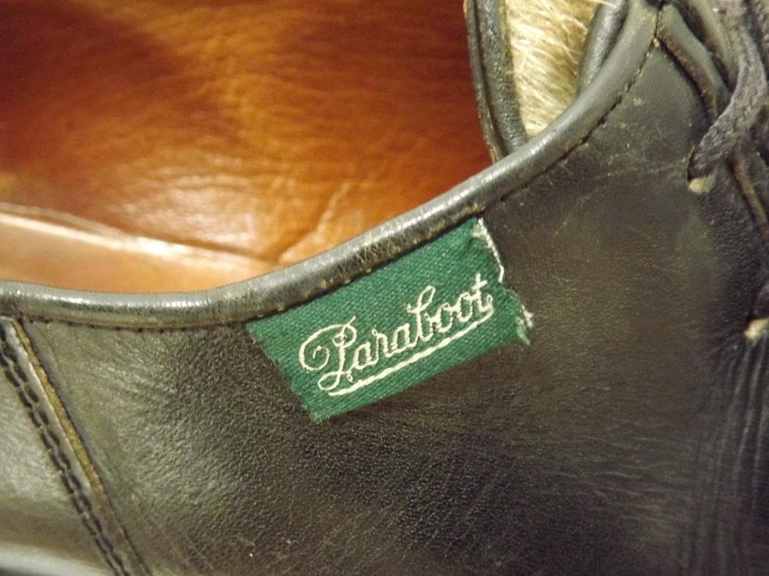 Paraboot　(パラブーツ)　フランス製　 レザー　ハラコ　ラバーソール