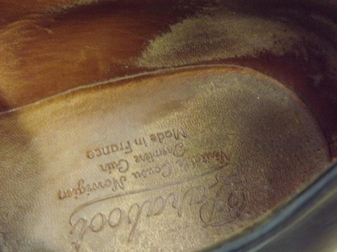 Paraboot　(パラブーツ)　フランス製　 レザー　ハラコ　ラバーソール