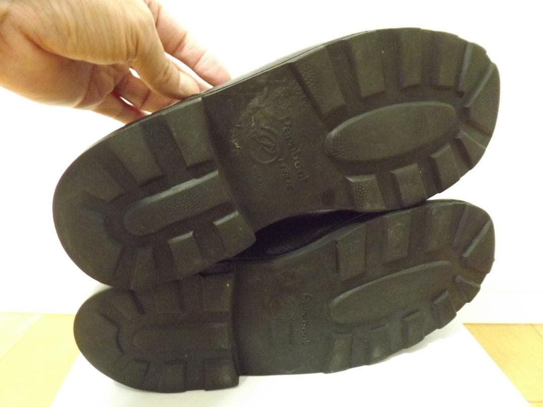 Paraboot　(パラブーツ)　フランス製　 レザー　ハラコ　ラバーソール