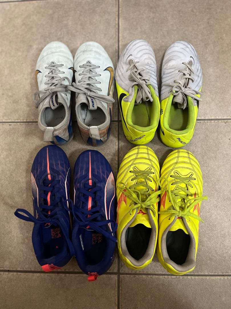 まとめ売り サッカー スパイク MIZUNO NIKE PUMA キッズ