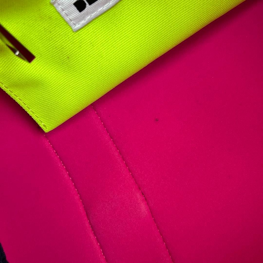 ディセンバーメイ ネオプレーントートバッグ カートバッグ 大容量 ネオン