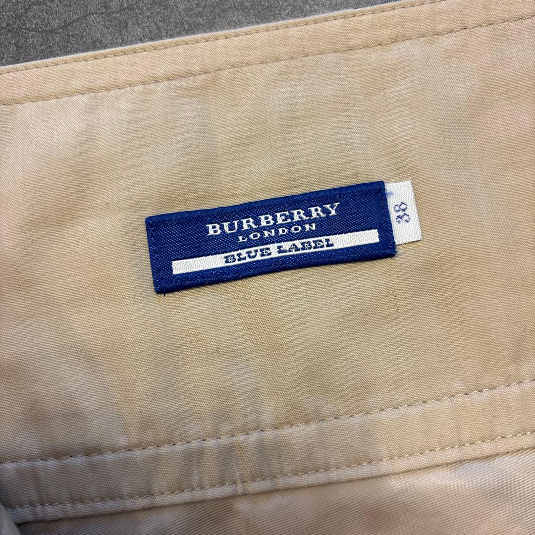 美品　Burberry チェック柄ラップスカート