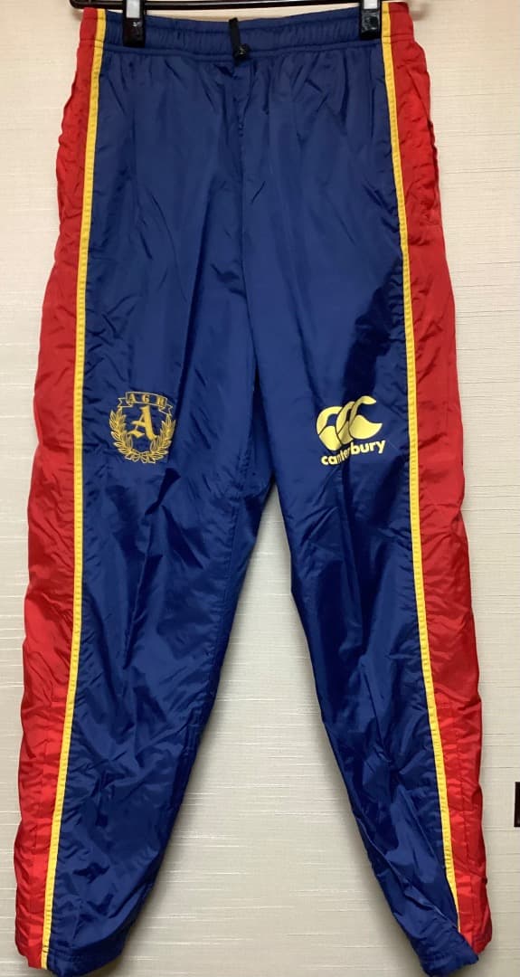 青山学院大学ラグビー部　L ヤッケ上下　ウインドブレーカー　カンタベリー　中古