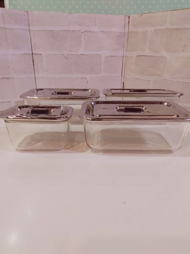 ヴェ一エムエフ　トップサ一ブ　保存容器　角型4点セット