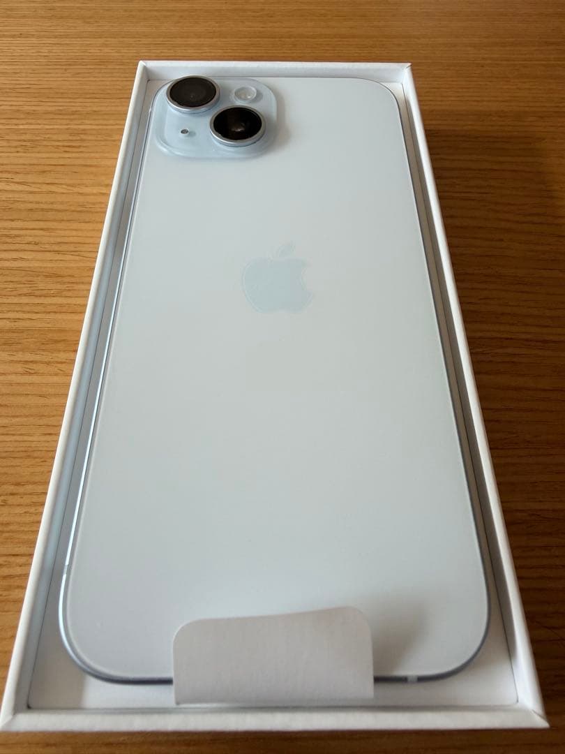 Apple iPhone 15 128G ブルー 本体　バッテリー状態87%