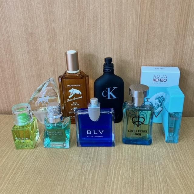 ●メンズ　ブランド香水　オードトワレ　オードパルファム　まとめ売り　8点