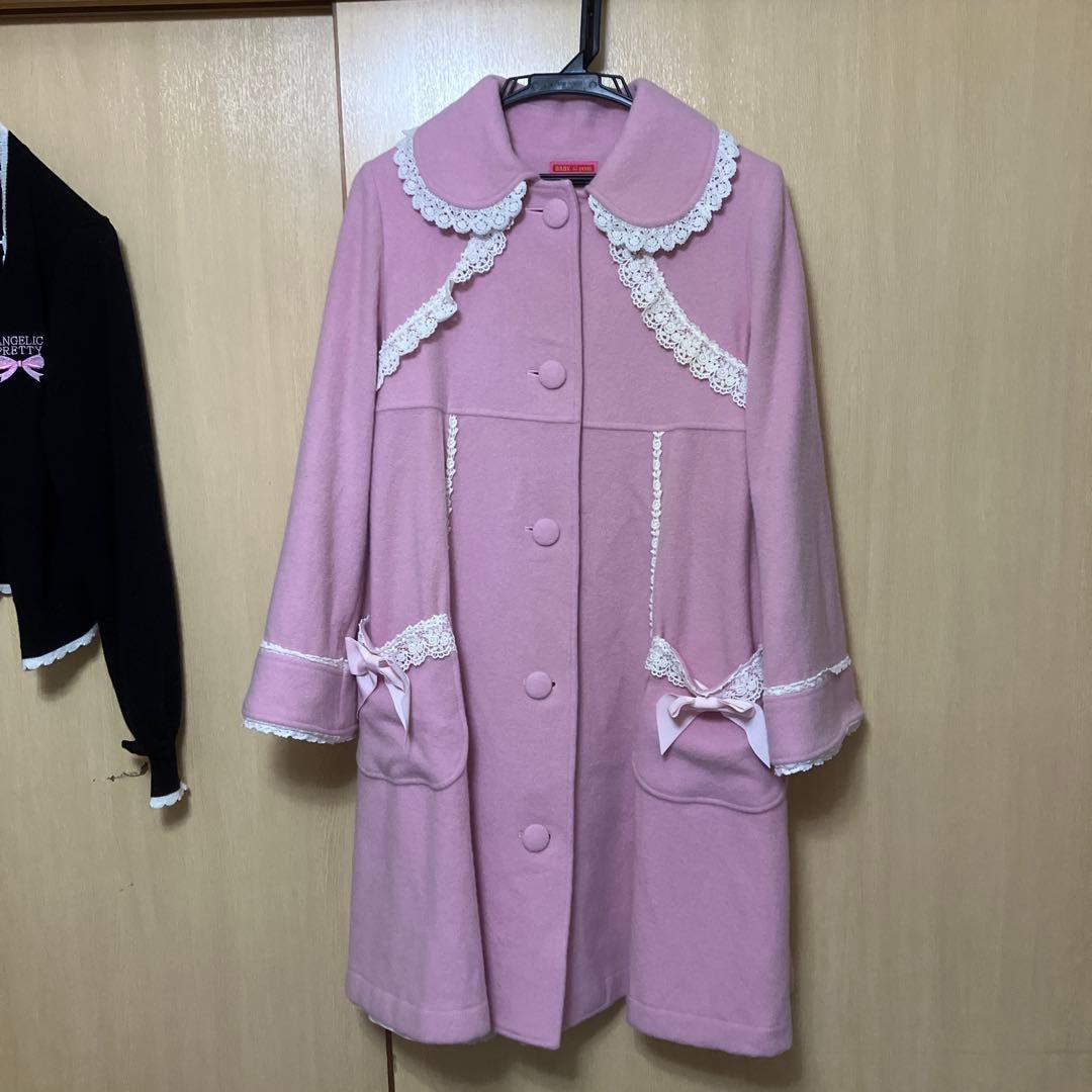 ベイビー　小公女コート　ピンク