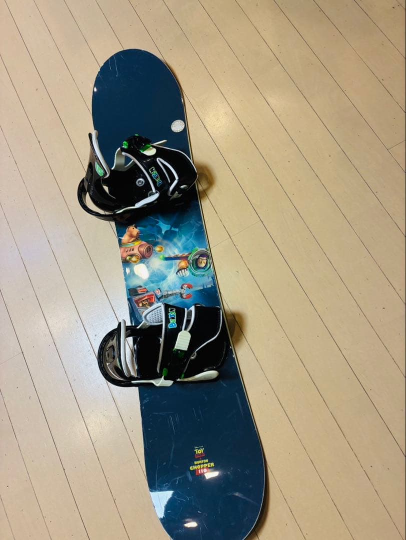 〖希少品〗BURTON ×トイストーリー コラボ（ビンディング・ブーツ付き）