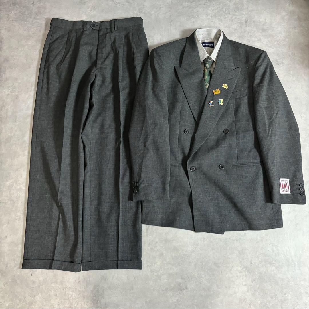 90s vintage レトロセットアップ スーツ ピンズ No.37