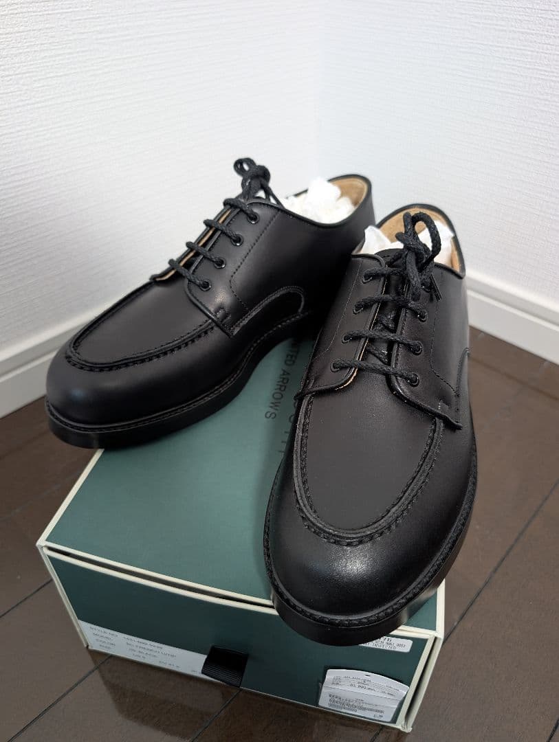 フレンチ Uチップ シューズ