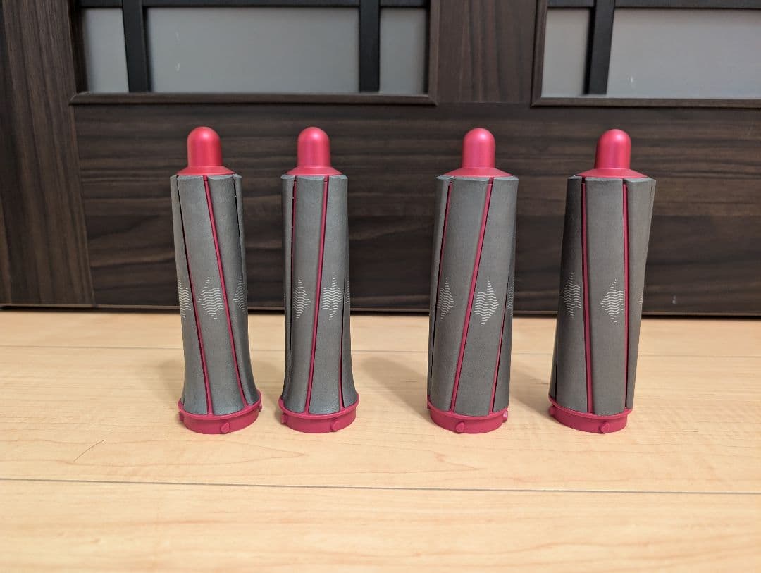 dyson/エアラップ/収納箱,マット,ドライヤー,ブラシ,カーラー4本付