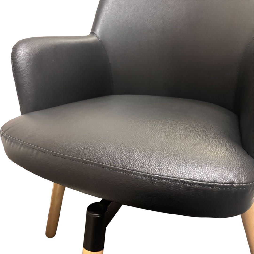 【IKEA】JANOLOFヤンオロフ　360度　回転式チェア