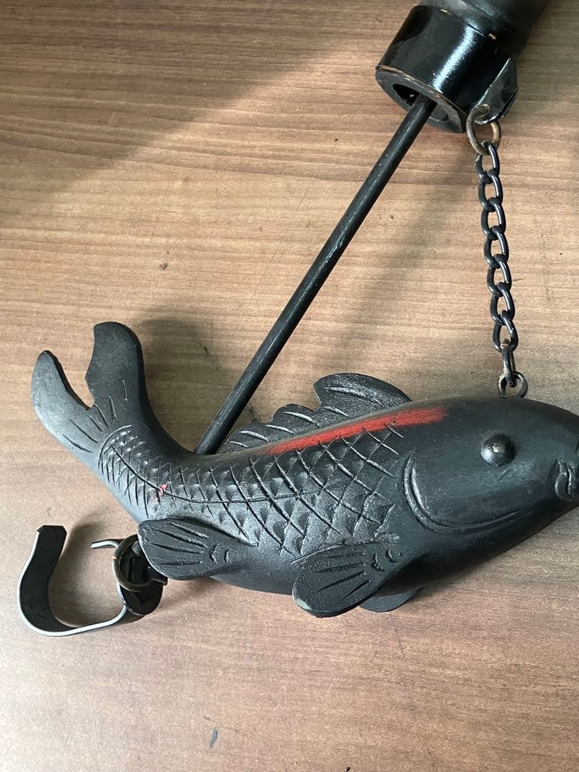 昭和レトロ 竹製 大型 自在鉤 囲炉裏 暖炉 火鉢 古民家 古道具 平成レトロ