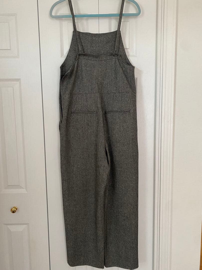 【新品】IENA ヘリンボーン　オールインワン　サロペット　オーバーオール