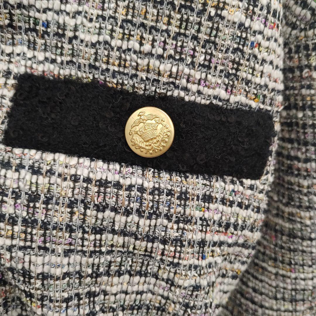 509028 　サイズ36　[セルフォード] ループトリミングコート