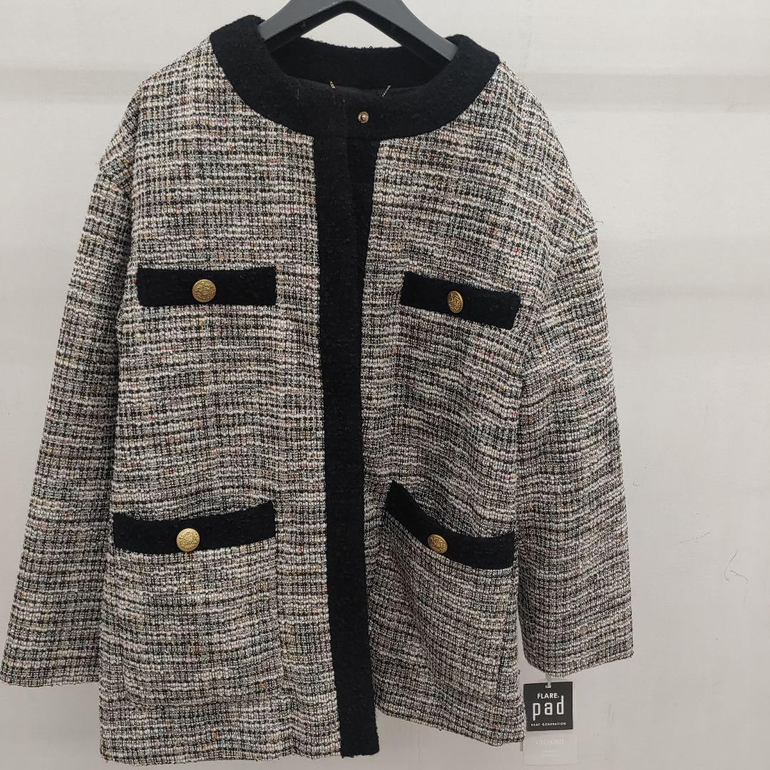 509028 　サイズ36　[セルフォード] ループトリミングコート