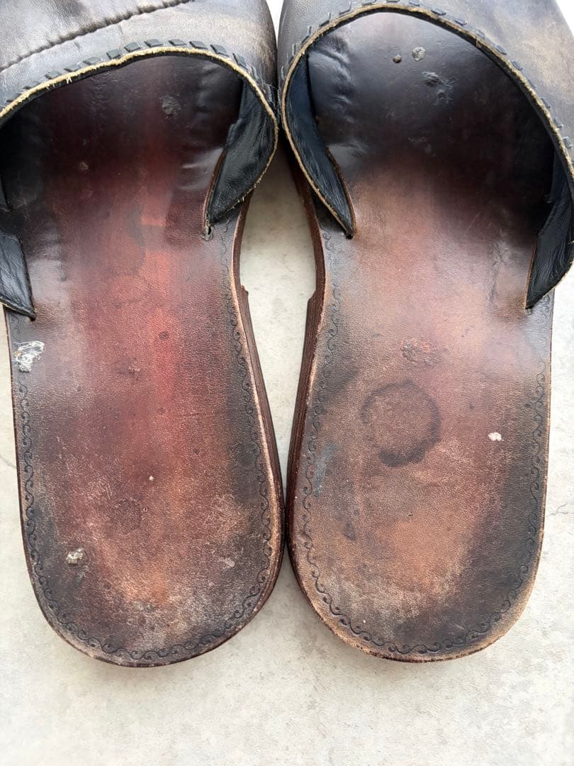 PEZZETTINO イタリア工房製品　レザーサンダル