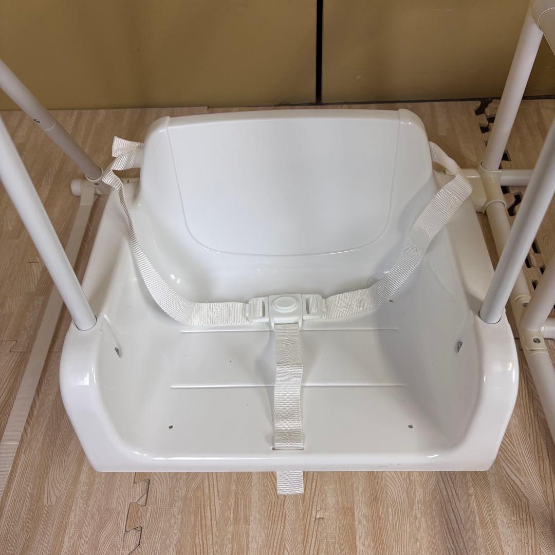 ☆除菌清掃済☆　野中製作所　おりたたみロングスロープキッズパーク　ホワイト