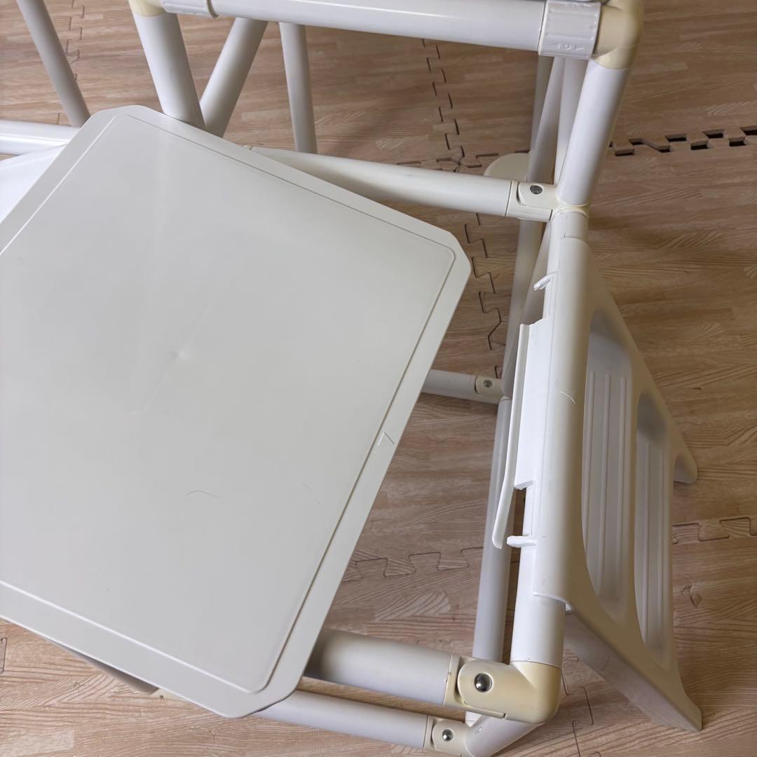 ☆除菌清掃済☆　野中製作所　おりたたみロングスロープキッズパーク　ホワイト